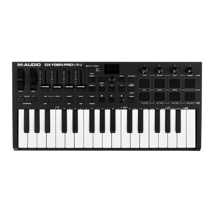 M-AUDIO Oxygen Pro Mini MIDI клавиатура 32 клавиша USB Черна
