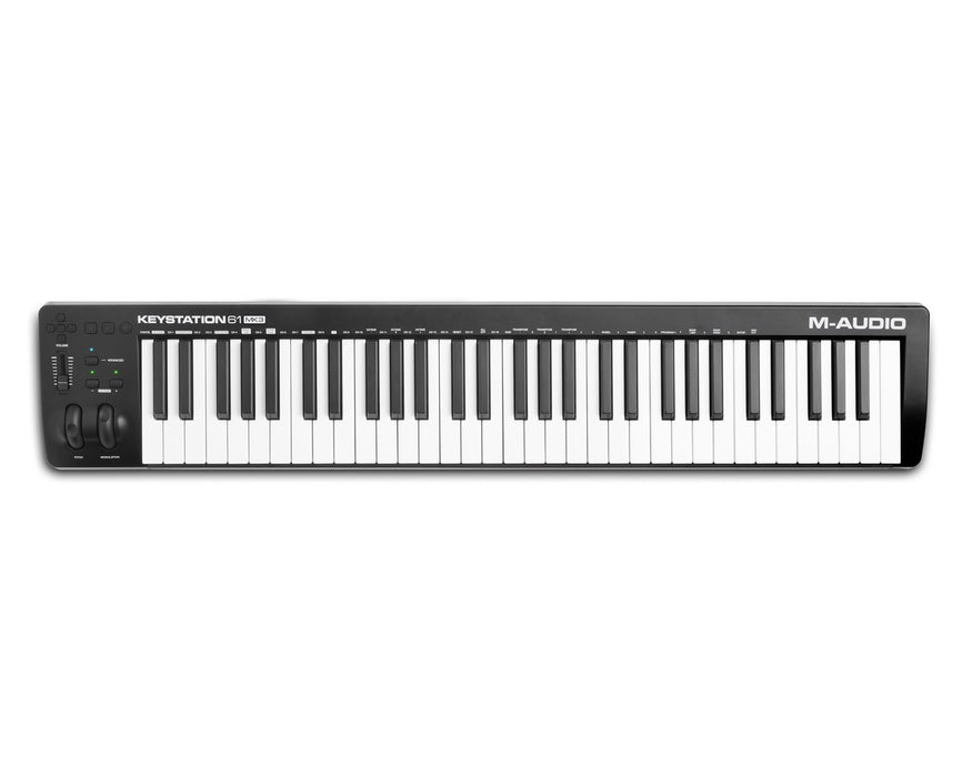 M-AUDIO Keystation 61 MK3 MIDI клавиатура 61 клавиша USB Черен, Бял