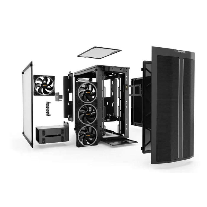 мълчи! PURE BASE 500 FX Black Midi Tower