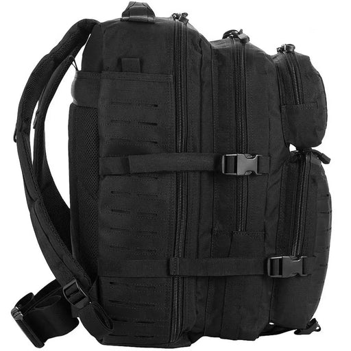 M-TAC Large Assault Pack Лазерно изрязана раница - черна