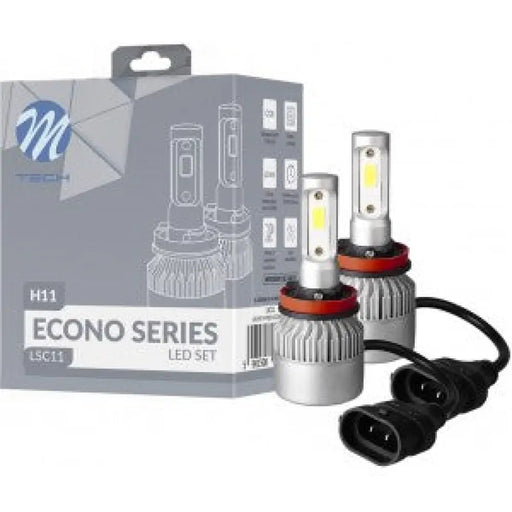 M-TECH H11 LED ECONO SERIES 6500K 80W X2 PCS