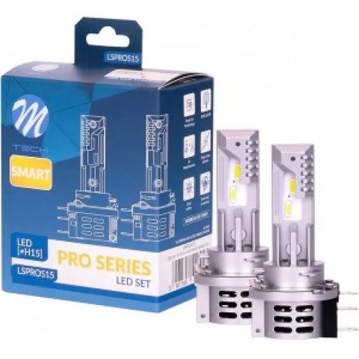 M-TECH H15 LED SMART PRO SERIES 6000K 36W X2 PCS