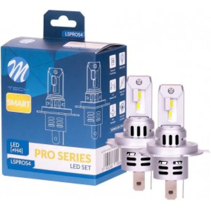M-TECH H4 LED SMART PRO SERIES 6000K 52W X2 PCS