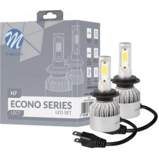 M-TECH H7 LED ECONO SERIES 6500K 80W X2 PCS