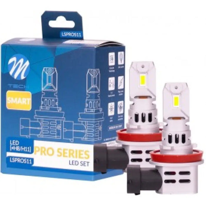 M-TECH H8/H11 LED SMART PRO SERIES 6000K 42W X2 PCS
