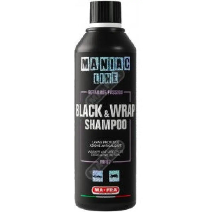 MA-FRA BLACK & WRAP SHAMPOO 500ML Автошампоан