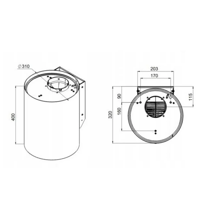 MAAN ELBA MINI WPB 431 САТЕНЕНА КАЧУЛКА