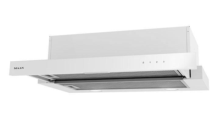 Телескопичен абсорбатор MAAN Corona G 60 315 м3/ч, бял