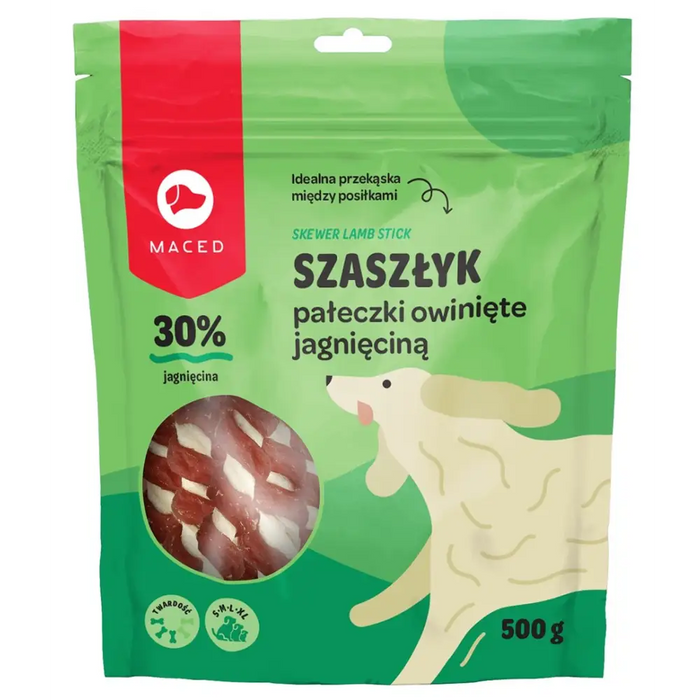 MACED Агнешка клечка за шиш - Лакомство за кучета - 500гр