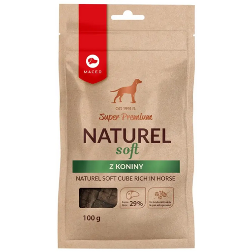 MACED Naturel soft cube богат на конско - Лакомство