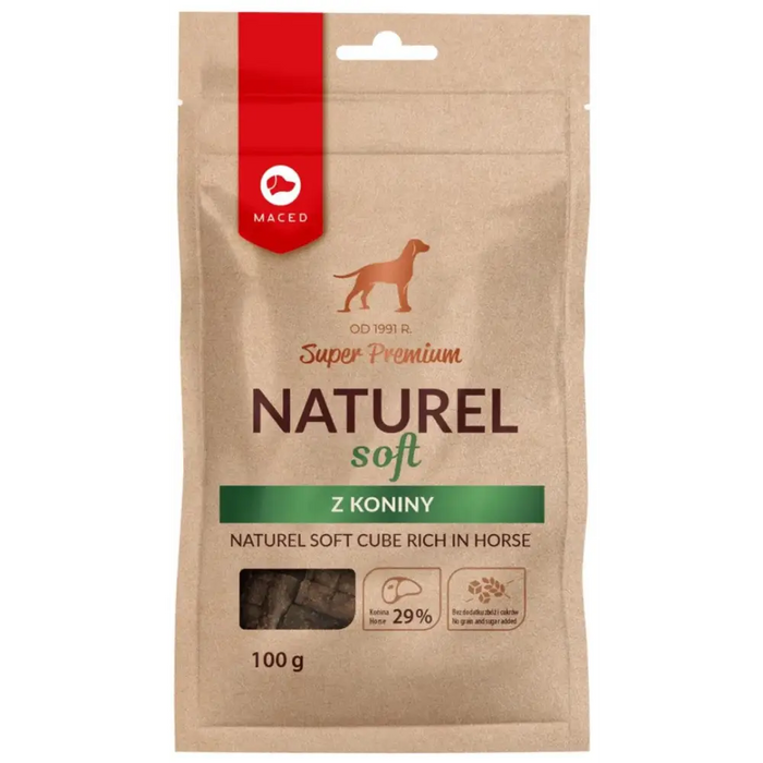 MACED Naturel soft cube богат на конско - Лакомство