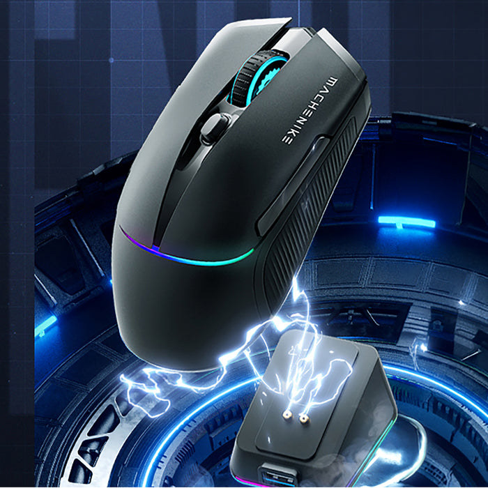 Безжична геймърска мишка Machenike L8 Pro - черна