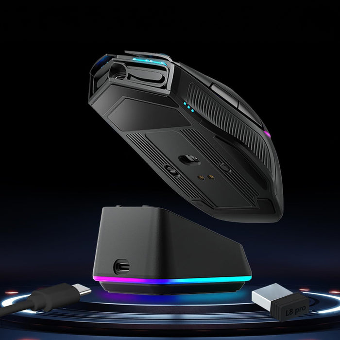 Безжична геймърска мишка Machenike L8 Pro - черна
