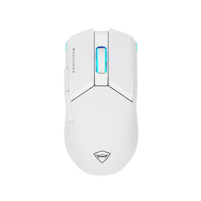Безжична геймърска мишка Machenike M7 Pro - бяла