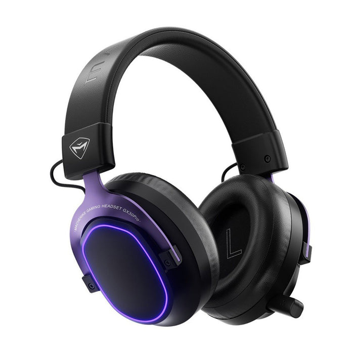 Machenike GX30PRO Безжични геймърски слушалки с над ушите - Черни