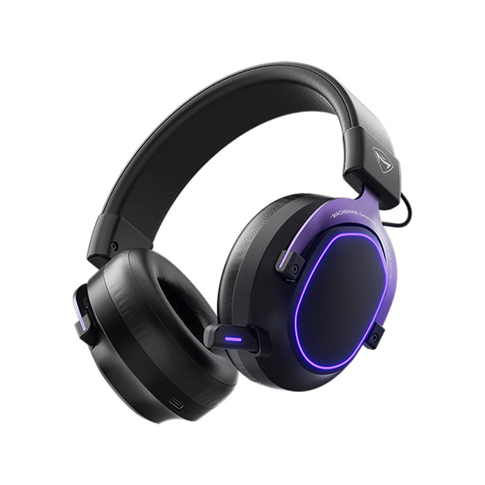 Machenike GX30PRO Безжични геймърски слушалки с над ушите - Черни
