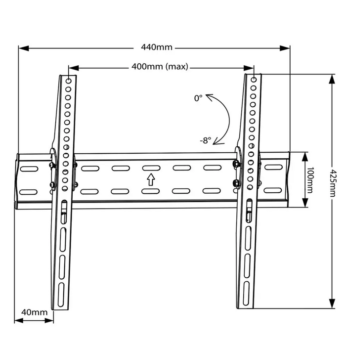 MACLEAN BRACKETS MC-862 Оригинална изключително здрава