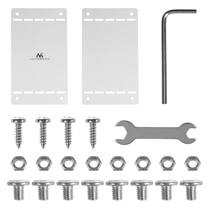 Maclean компактен поднастолен кабелен органайзер максимално