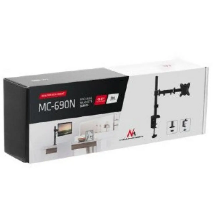Maclean MC-690 Стойка за телевизор 68,6 см (27’’) Черен
