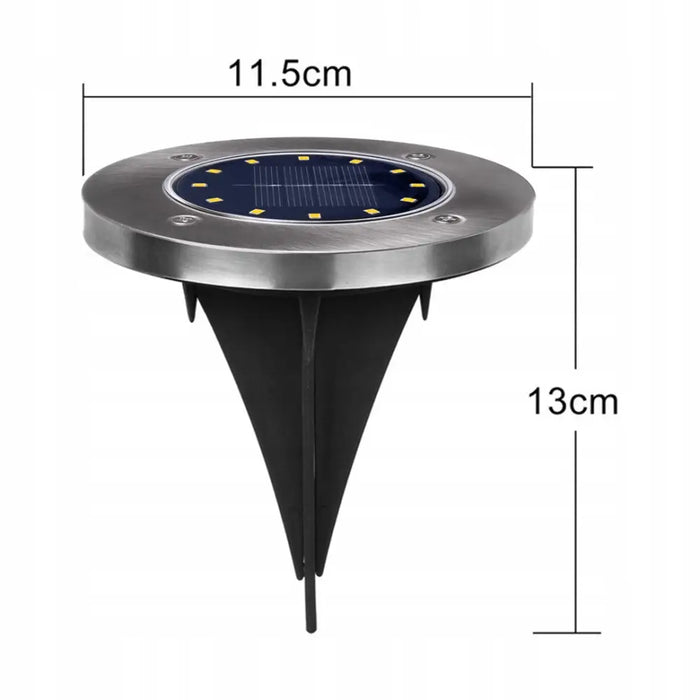 Maclean MCE318 LED слънчеви светлини за пътеки с Ground