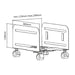 Maclean Mount MC-851 Кастор платформа