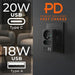 Maclean токов контакт x2 + 4xUSB разклонител с 2 гнезда
