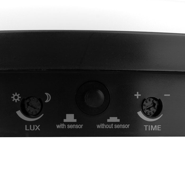 LED лампа Maclean със сензор за движение, PIR сензор, черна, 10W, IP65, 1000lm, неутрален цвят, MCE525 B