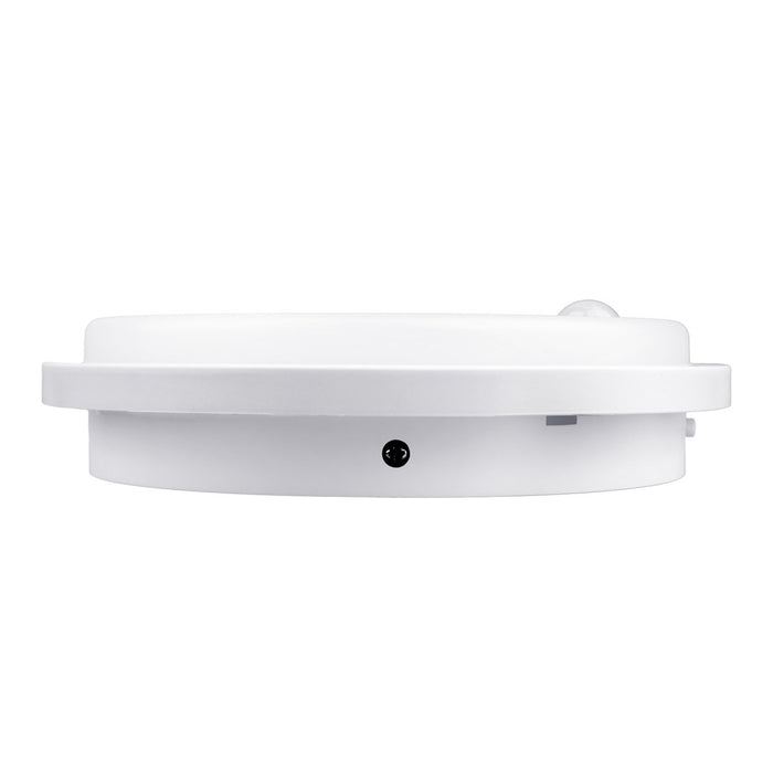 LED лампа Maclean със сензор за движение, PIR сензор, бяла, 10W, IP65, 1000lm, неутрален цвят, MCE525 W