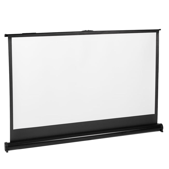 Maclean Преносим проекционен екран Compact 40" 16:9 Свободностоящ Офис Кино Матово Бяло Домашно Кино