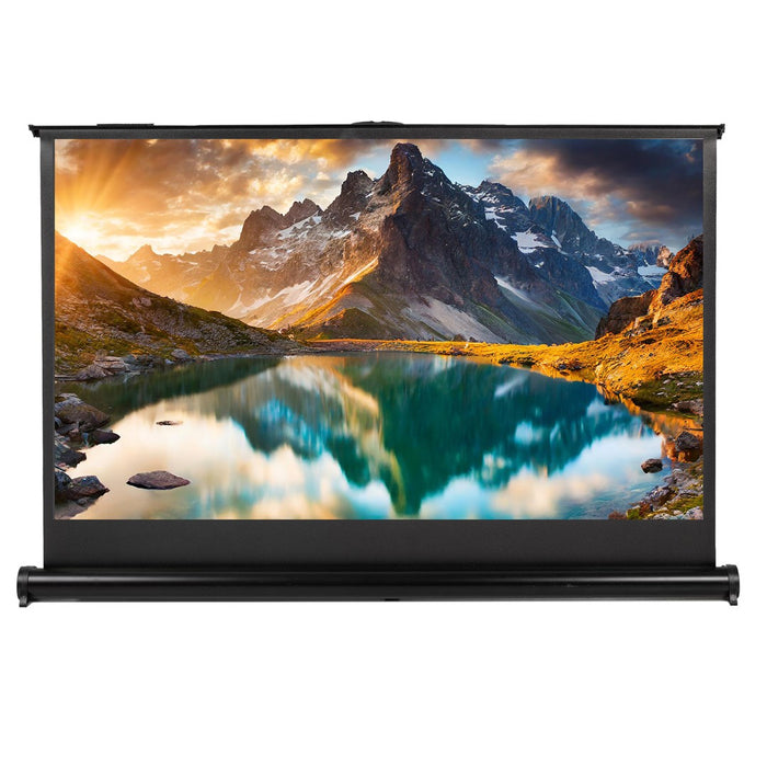 Maclean Преносим проекционен екран Compact 40" 16:9 Свободностоящ Офис Кино Матово Бяло Домашно Кино