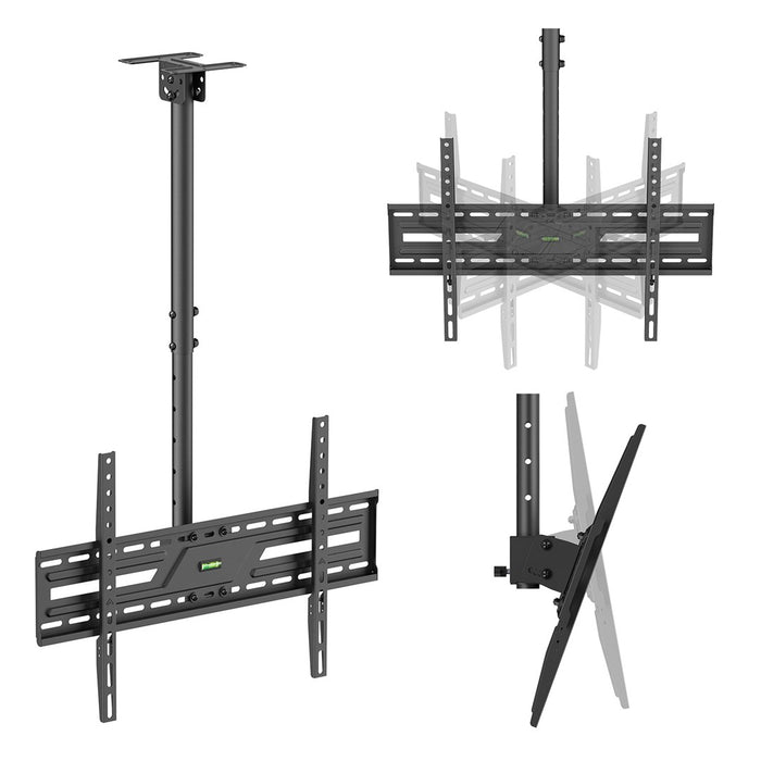 Maclean Таванна стойка за телевизор, макс. натоварване 50 кг, 37–86", макс. VESA 600x400, MC-173