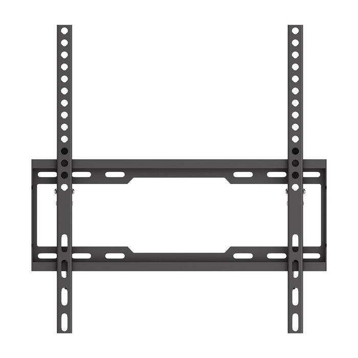 Стойка за телевизор Maclean, макс. VESA 400x400, 32-75", до 45 кг, черна, регулиране на наклона 0°–8°, MC-187