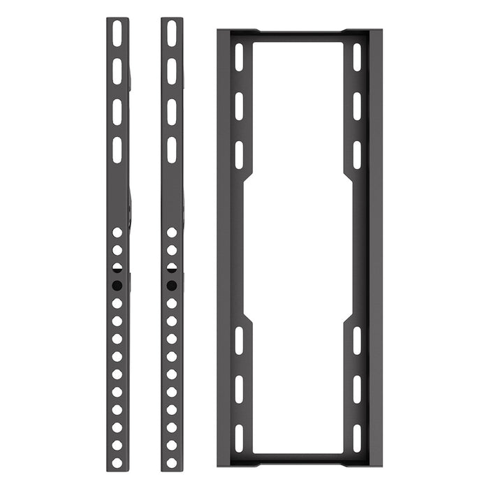 Стойка за телевизор Maclean, макс. VESA 400x400, 32-75", до 45 кг, черна, регулиране на наклона 0°–8°, MC-187