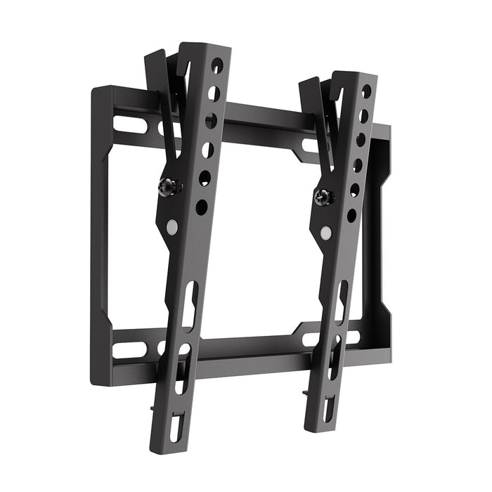 Стойка за телевизор Maclean, макс. VESA 200x200, 13-43", до 45 кг, черна, регулиране на наклона 0°–8°, MC-186