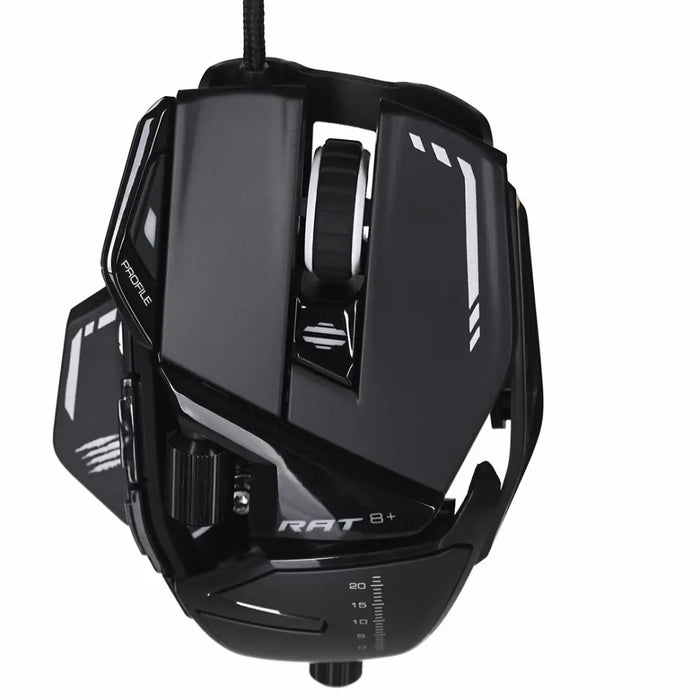 Mad Catz RAT 8+ мишка дясна USB тип-A оптична 16000 DPI