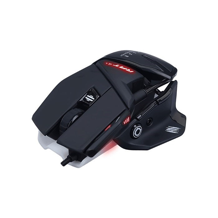 Геймърска мишка Mad Catz RAT 4+, за дясна ръка, USB Type-A, оптична, 7200 DPI