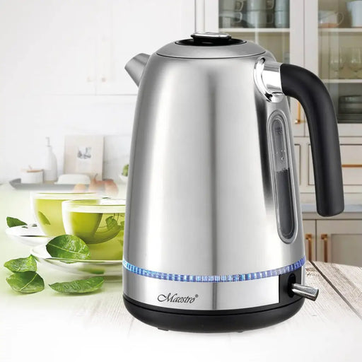 Maestro MR-050 Електрическа кана с осветление сребриста 1.7L