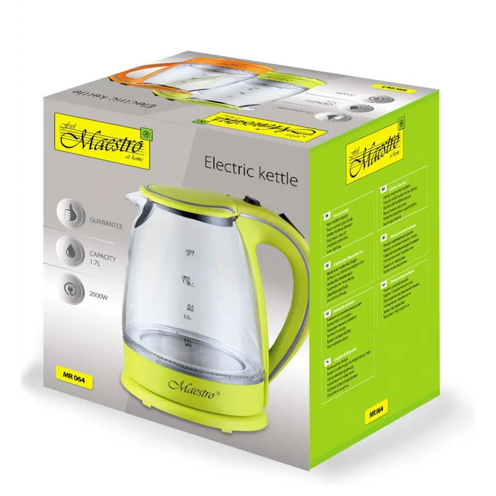 MAESTRO MR-064 електрическа кана 1,7 L 2000 W