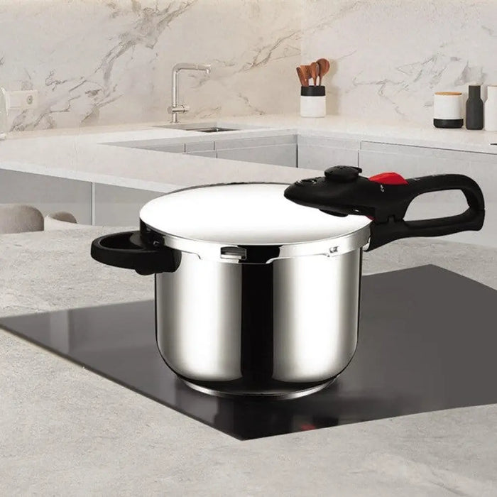 Maestro MR-2902 Тенджера под налягане 6 л Сребриста