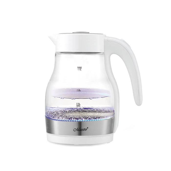 Електрическа кана Maestro MR061 1.7 л 2200 W Прозрачна, Бяла
