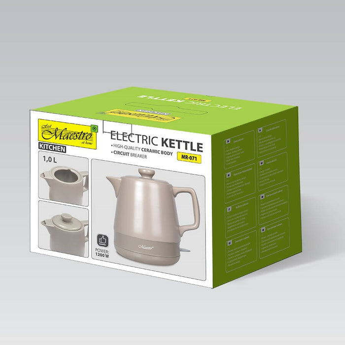 Електрическа кана MAESTRO MR-071 1 л (MR-071-BEIGE)