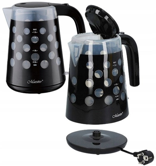 Електрическа кана 1.7L 2200W MR-045-BLACK MAESTRO