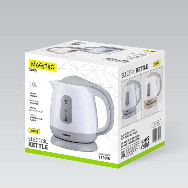 Електрическа лампа 1L 1100W MR-012-GREY MAESTRO
