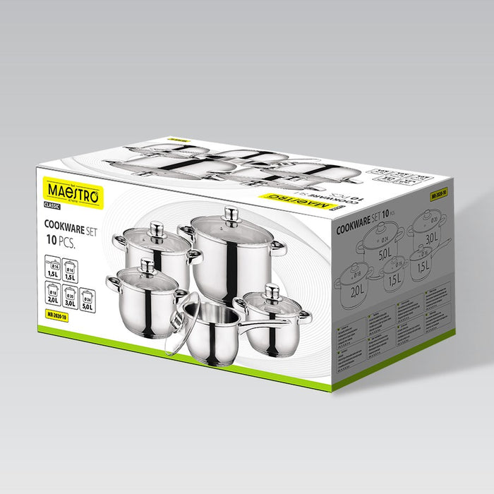 Maestro MR-2020-10 Комплект саксии от 10 елемента