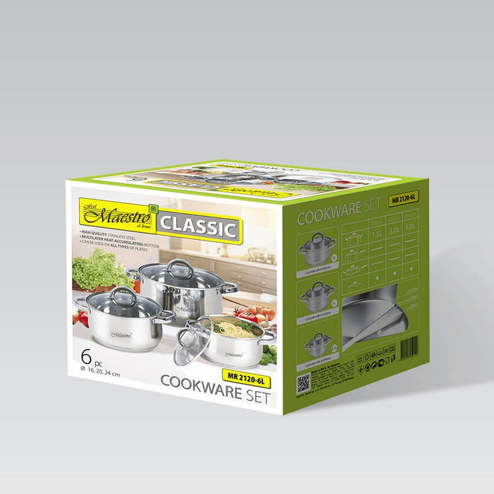 Maestro MR-2120-6L Комплект саксии от 6 елемента