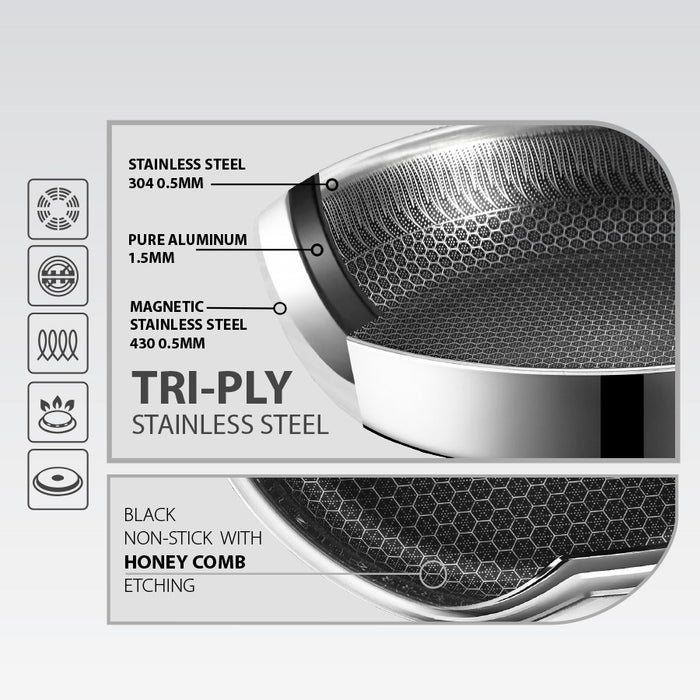 Тиган MAESTRO MR-1214 24 см (MR-1214-24)