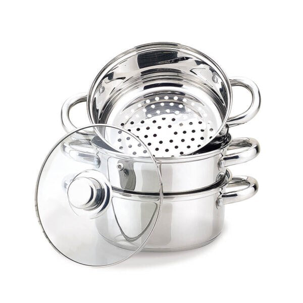 Тенджера за готвене на пара MAESTRO MR-2900-24 24 см 5,0 л