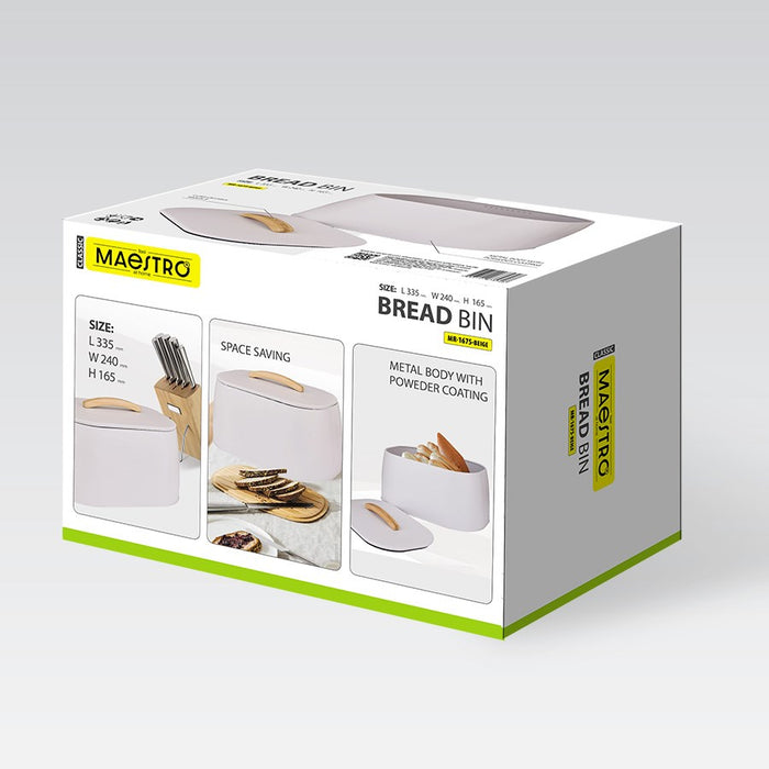 Кутия за хляб MAESTRO MR-1675-BEIGE Бежова