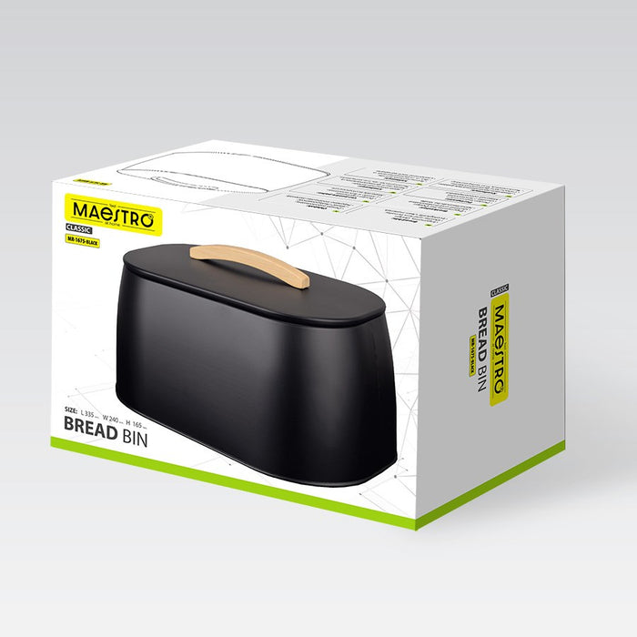 Кутия за хляб MAESTRO MR-1675-BLACK Черна