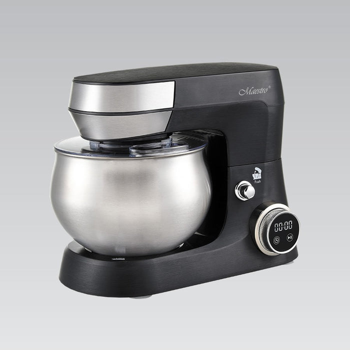 Feel Maestro MR-558 миксер, стационарен миксер, 2000 W, черен, неръждаема стомана